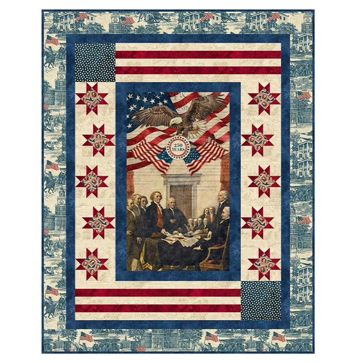 Land of Liberty Quilt Pattern - Nebraska Quilt Company - PUB250506