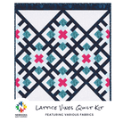 Lattice Vines Quilt Kit featuing Various Batiks - Nebraska Quilt Company - K250667