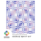 LaValle Quilt Kit Featuring Delphinium - Nebraska Quilt Company - K262011