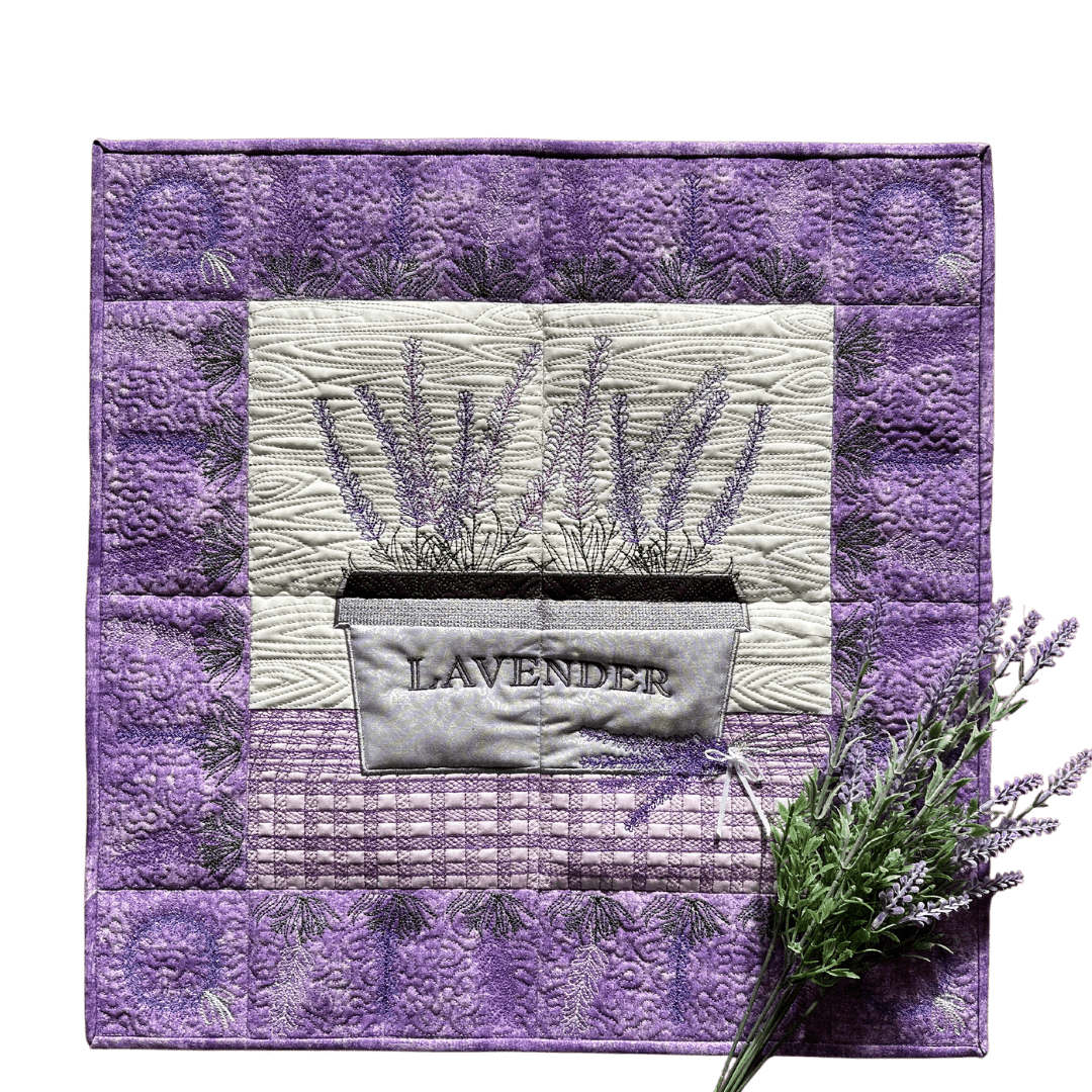 Lavender Love USB Pattern - Nebraska Quilt Company - PUB09722