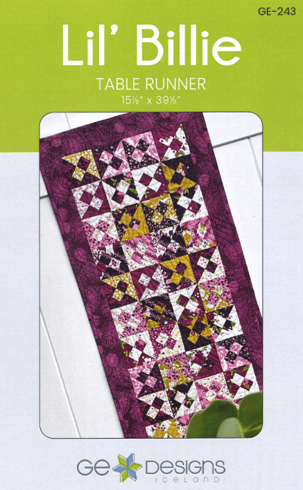 Lil' Billie Table Runner Pattern - Nebraska Quilt Company - PUB2501570