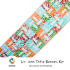Lil' Inga Table Runner Kit Featuring Summertime - Nebraska Quilt Company - K2501876