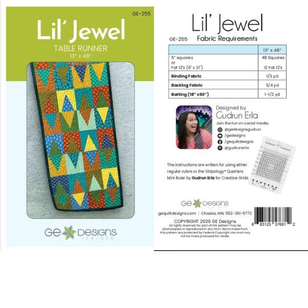 Lil' Jewel Table Runner - Nebraska Quilt Company - PUB261983