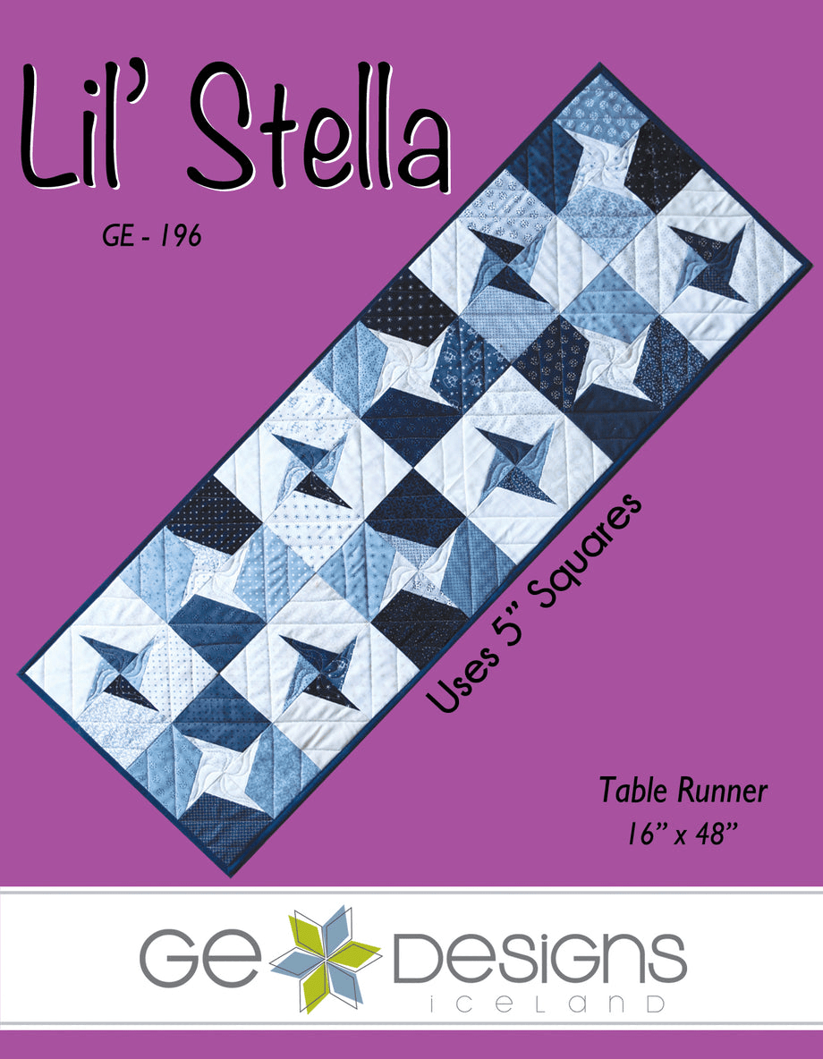 Lil' Stella Table Runner Pattern - Nebraska Quilt Company - PUB2501618