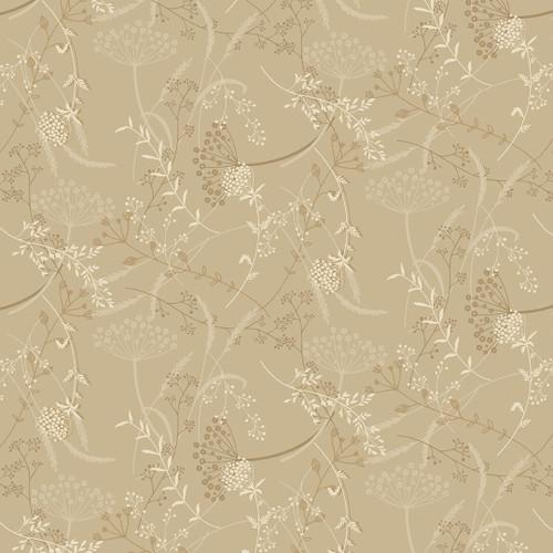Linen Closet Dandelion Taupe - 2619 - 36 - Henry Glass & Co. - Nebraska Quilt Company - F2401055