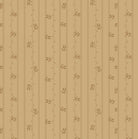 Linen Closet Floral Stripe Toast Brown - 8572 - 33 - Henry Glass & Co. - Nebraska Quilt Company - F2401054