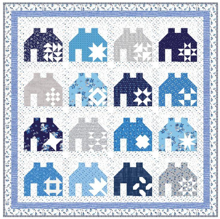 Little Village Quilt Pattern - Nebraska Quilt Company - PUB261286