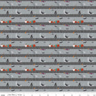 Little Witch Sitting on a Gate Silver - C14564 - SILVER - Riley Blake Designs - Nebraska Quilt Company - F07800