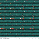 Little Witch Sitting on a Gate Teal - C14564 - TEAL - Riley Blake Designs - Nebraska Quilt Company - F07799
