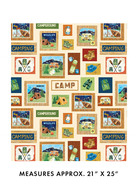 Live, Love, Camp Lets Camp Cream - 14449 - 07 - Benartex - Nebraska Quilt Company - F08418