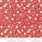Love Blooms Cupid Small Flower Rose Red - 5221 12 - Moda Fabrics - Nebraska Quilt Company - F2400604
