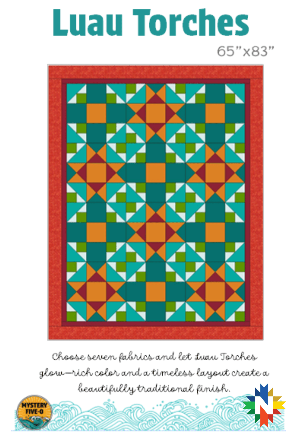 Luau Torches Pattern - Nebraska Quilt Company - PUB261259
