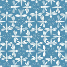Lucky Bugs Get Your Bugs in a Row Blue - 16554 - 55 - Benartex - Nebraska Quilt Company - F2501674