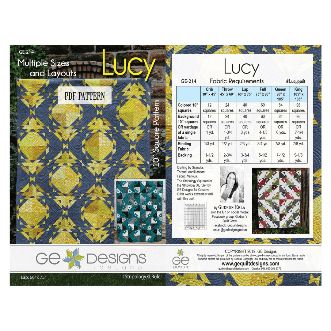 Lucy Quilt Pattern - Nebraska Quilt Company - PUB2403190