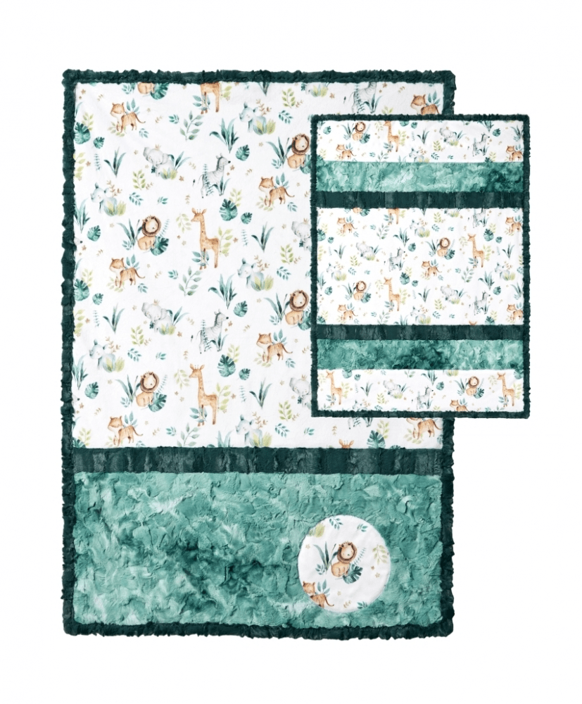 Lullaby Cuddle® Kit Jungle Rumble - Nebraska Quilt Company - Lullaby Cuddle® Kit Jungle Rumble