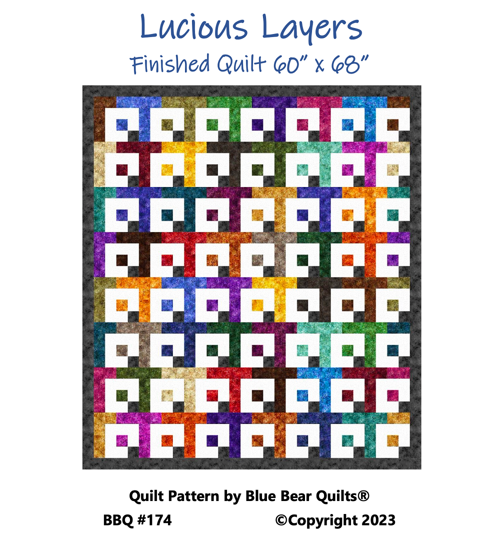 Luscious Layer Pattern - Nebraska Quilt Company - P02746