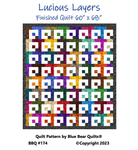 Luscious Layer Pattern - Nebraska Quilt Company - P02746
