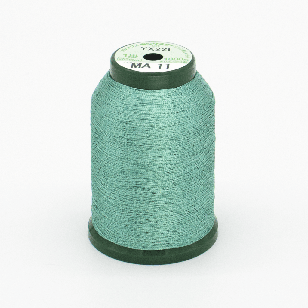 MA11 Aqua Metallic 40wt Kingstar Thread 1000M - Nebraska Quilt Company - NT261735