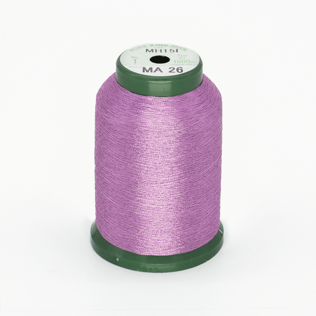 MA26 Light Purple Metallic 40wt Kingstar Thread 1000M - Nebraska Quilt Company - F261742