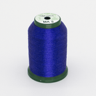 MA5 Dark Blue Metallic 40wt Kingstar Thread 1000M - Nebraska Quilt Company - NT261729
