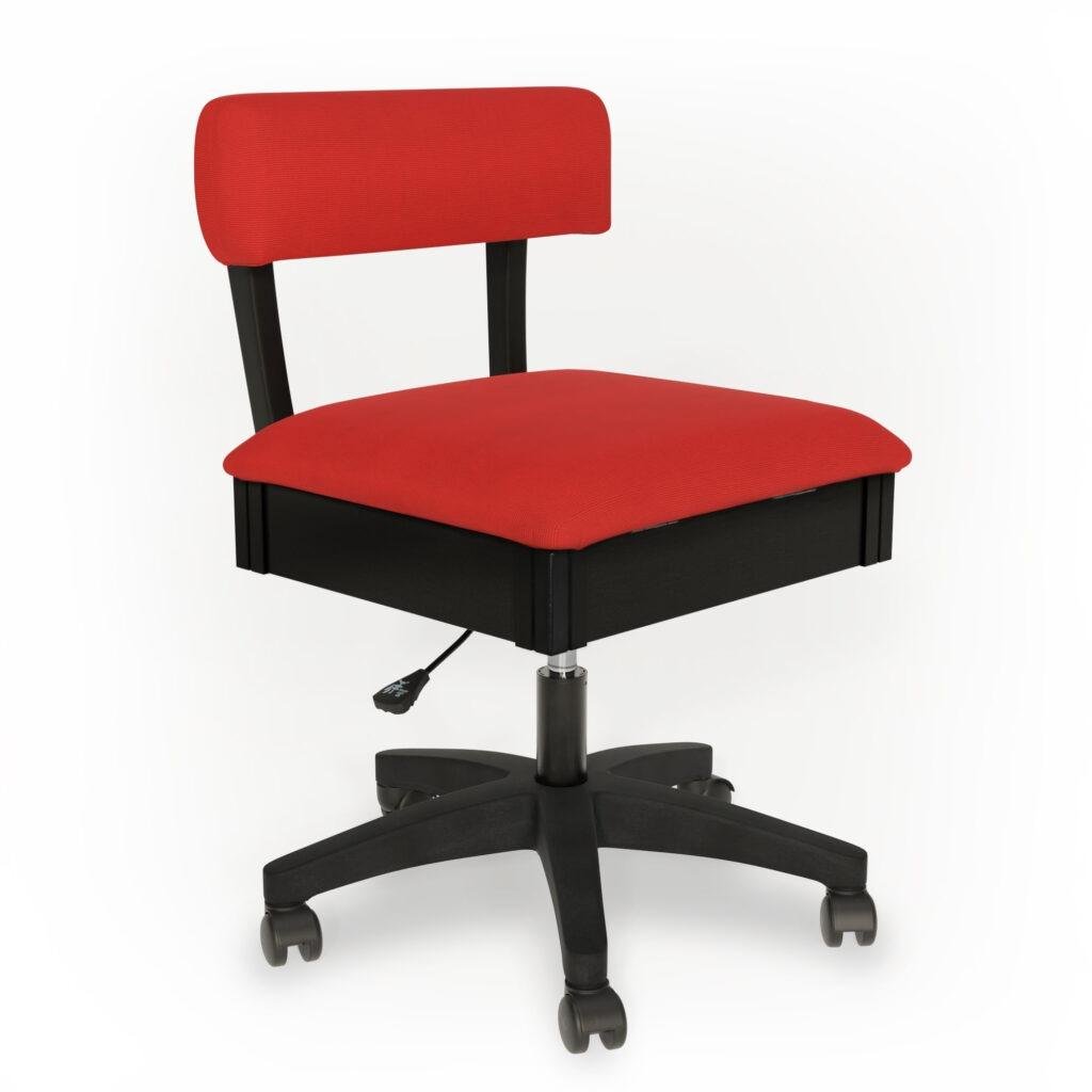 Madame Scarlet Hydraulic Sewing Chair - Nebraska Quilt Company - SCCH8180