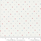 Magic Dot Blender Dots Americana - 5230 37 - Moda Fabrics - Nebraska Quilt Company - F09681