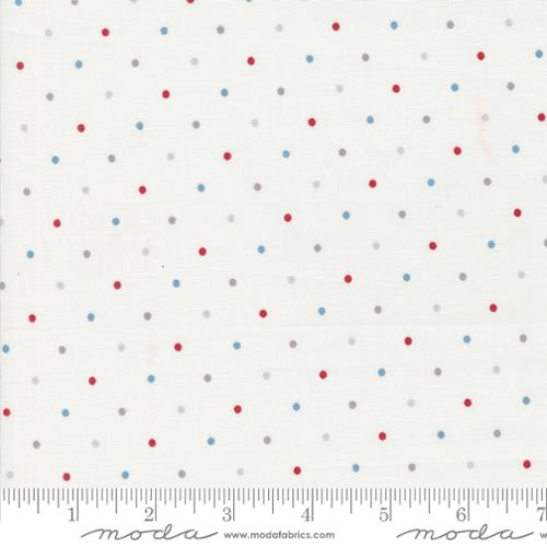Magic Dot Blender Dots Americana - 5230 37 - Moda Fabrics - Nebraska Quilt Company - F09681