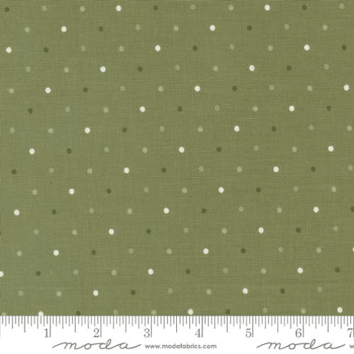 Magic Dot Blender Dots Fern - 5230 19 - Moda Fabrics - Nebraska Quilt Company - F09674