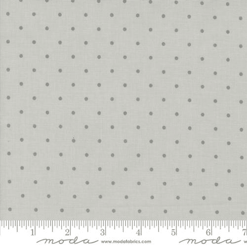 Magic Dot Blender Dots Silver - 5230 17 - Moda Fabrics - Nebraska Quilt Company - F09672
