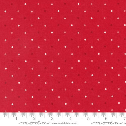 Magic Dot Blender Dots Strawberry - 5230 32 - Moda Fabrics - Nebraska Quilt Company - F09676