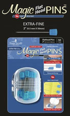 Magic Pins Flat Head Extra Fine 50 Count - Nebraska Quilt Company - N01482