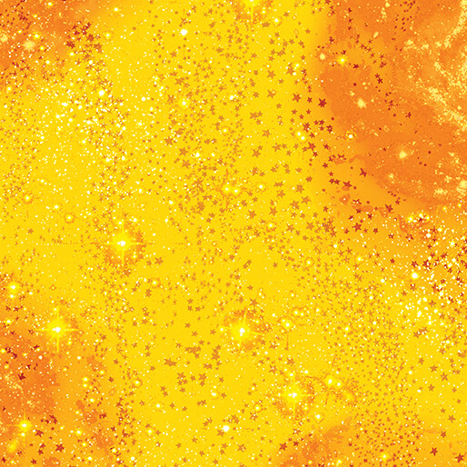Magical Basics Magic Yellow Orange - 15280-12 - Benartex - Nebraska Quilt Company - F261712