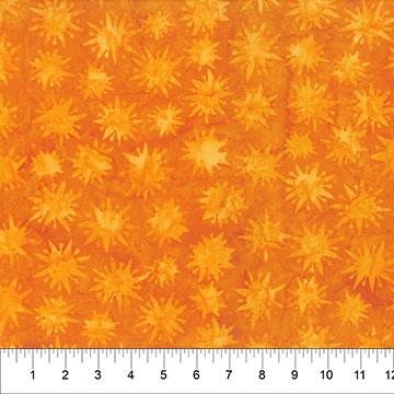 Majesty Brooch Pumpkin Orange - 83500 - 58 - Banyan Batiks - Nebraska Quilt Company - F250469