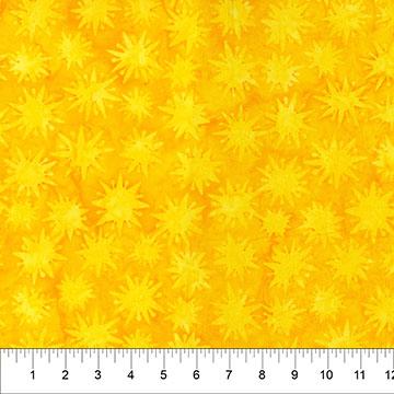 Majesty Brooch Sunshine Yellow - 83500 - 54 - Banyan Batiks - Nebraska Quilt Company - F250468
