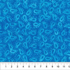 Majesty Paisleys Carribean Sea Blue - 83501 - 44 - Banyan Batiks - Nebraska Quilt Company - F250474