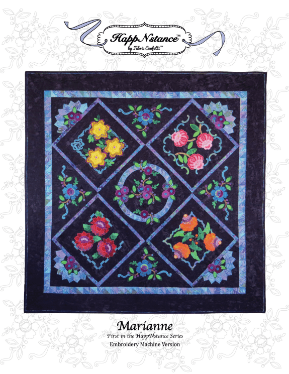 Marianne Quilt Pattern - Nebraska Quilt Company - PUB19286