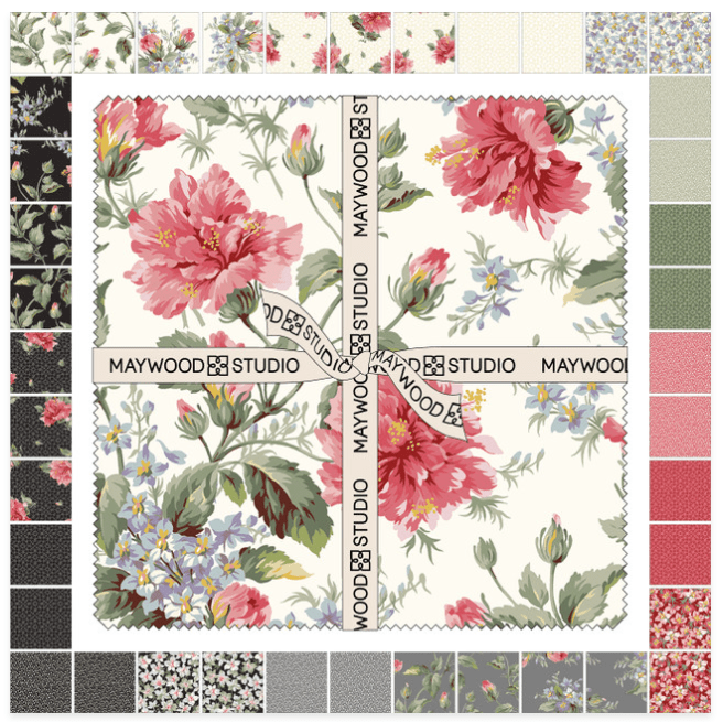 Marlowe 10" Squares Multi 42 Pieces - Nebraska Quilt Company - Marlowe 10" Squares Multi 42 Pieces