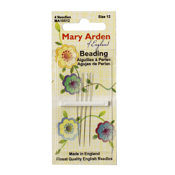 Mary Arden Beading Needles Size 12 - Nebraska Quilt Company - N11827