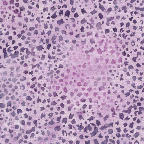 Meadow Hues Floral Dot Lavender Purple - 122425405 - Island Batik - Nebraska Quilt Company - F2403197