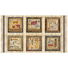 Measure Twice Tools Picture Patches Panel 24" x 44" - Nebraska Quilt Company - PAN04608