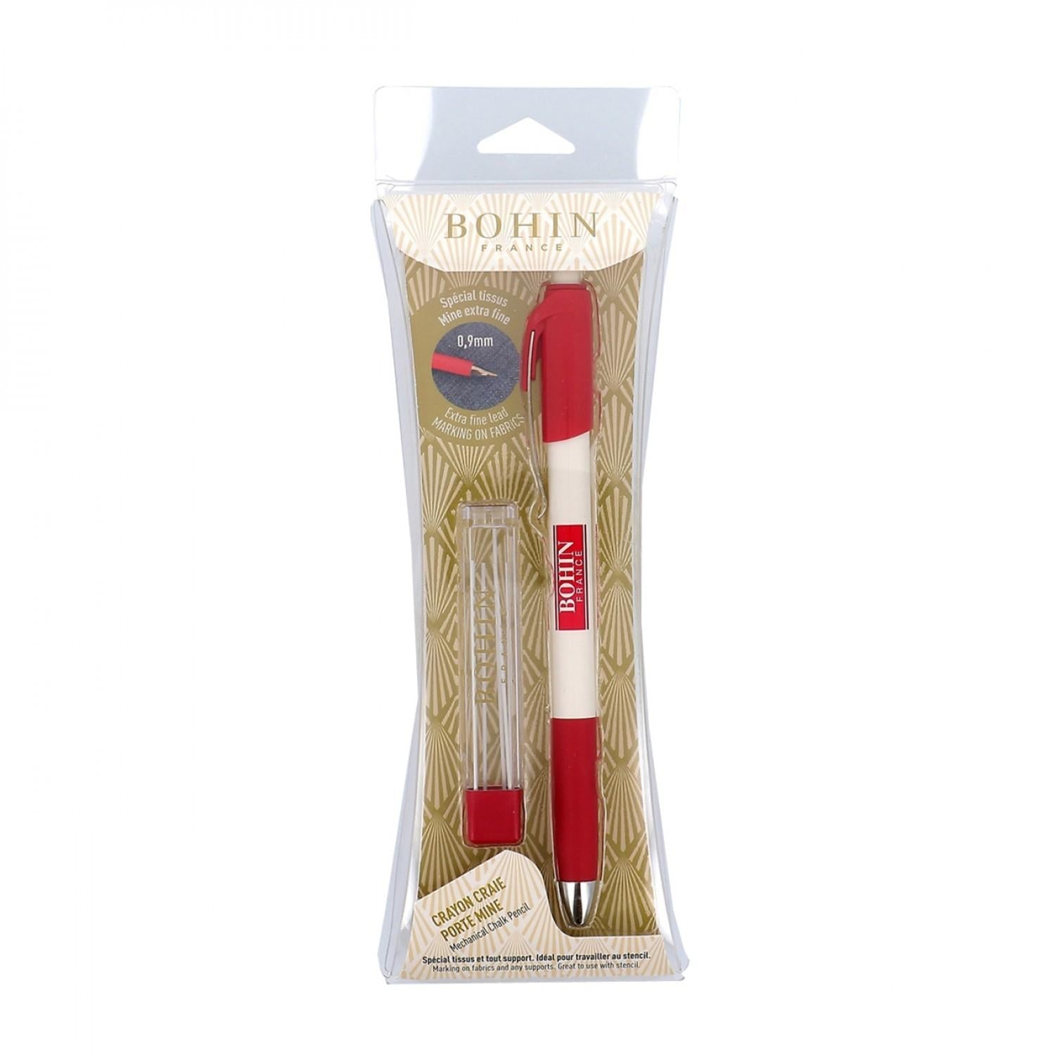 Mechanical Pencil .9mm White - Nebraska Quilt Company - N12479