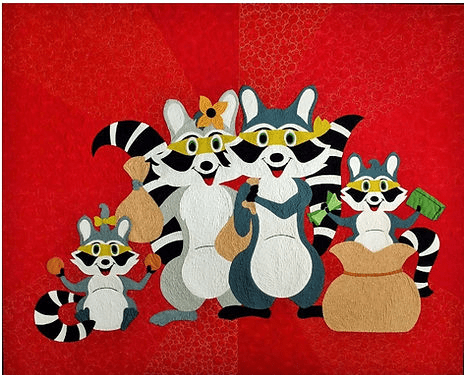 Meet the Bandits Pattern - Nebraska Quilt Company - PUB2501982