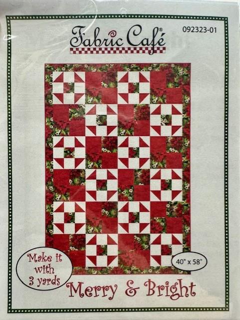 Merry & Bright 3 - Yard Quilt Pattern - Nebraska Quilt Company - PUB08106