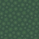 Merry Mix Snowflakes Metallic Green - MASM11115 - G - Maywood Studios - Nebraska Quilt Company - F261089