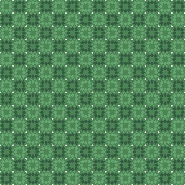 Merry Mix Star Tile Metallic Green - MASM11116 - G - Maywood Studios - Nebraska Quilt Company - F261111