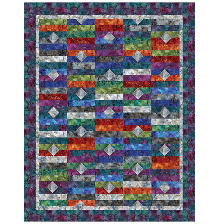 Midas Farmer's Gemstones Pattern - Nebraska Quilt Company - PUB2400141
