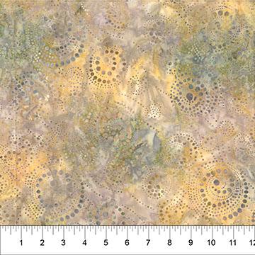 Midnight Savanna II Circle Dot River Rock Multi - 83611 - 30 - Northcott - Nebraska Quilt Company - F260625