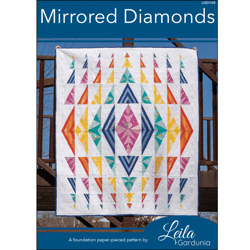 Mirrored Diamonds Pattern - Nebraska Quilt Company - PUB2402574