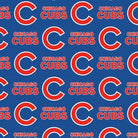 MLB Chicago Cubs Logo Blue - FAT6635 - B - EE Schenck - Nebraska Quilt Company - F2501695