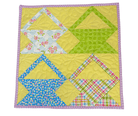 Monthorations Tisket a Tasket BOM Pattern Table Topper Kit - Nebraska Quilt Company - K260170